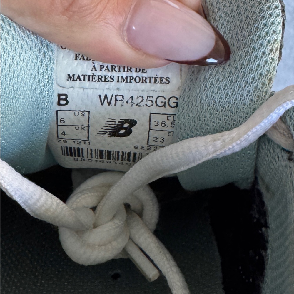 New balance 425 gray light blue 6 - Picture 7 of 7
